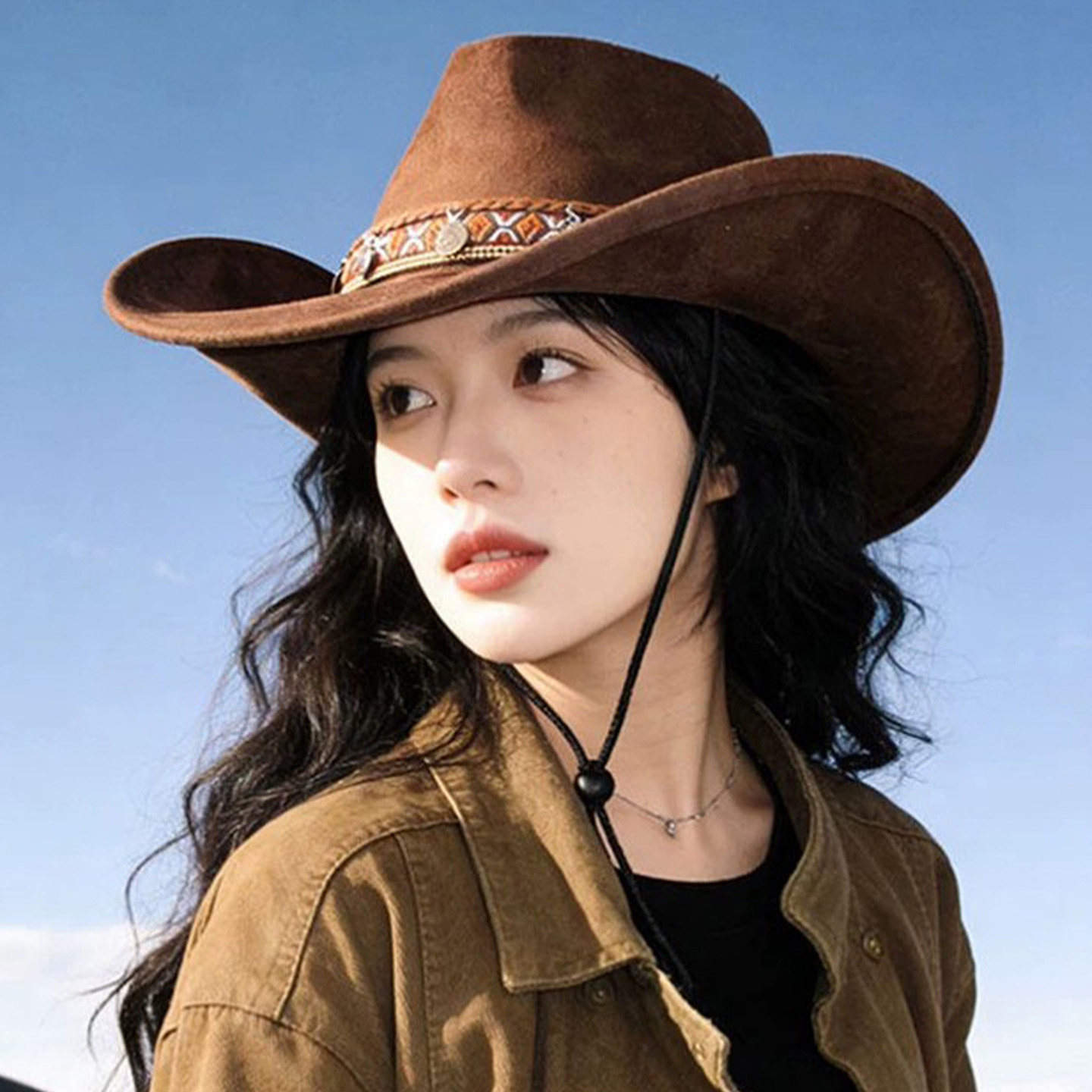 2026新款美式牛仔防晒遮阳帽女