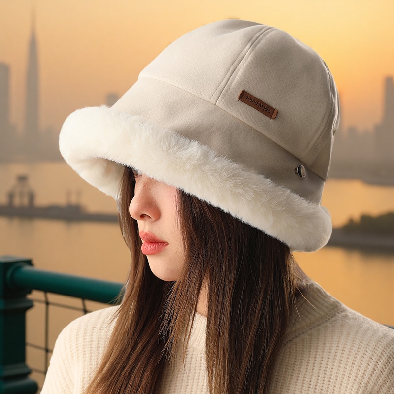 渔夫帽逛街休闲女秋冬季厂家直销