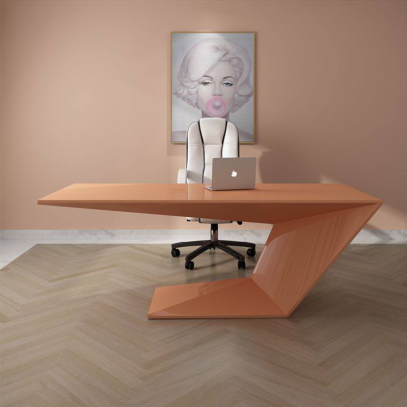 现代办公桌经理桌美容院办公台创意家具白色桌医美咨询桌德国品质