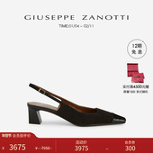 礼物 Giuseppe ZanottiGZ女士尖头穆勒鞋 单鞋 低跟凉鞋