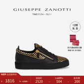 礼物 面运动鞋 Giuseppe 经典 编织鞋 ZanottiGZ男士 双拉款 板鞋