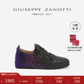 礼物 Giuseppe ZanottiGZ男士 印花双拉链运动鞋 板鞋