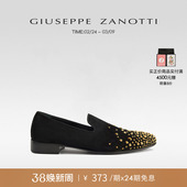 礼物 一脚蹬婚鞋 Giuseppe 水钻时尚 乐福鞋 ZanottiGZ男士