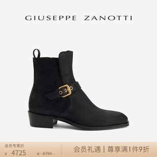 时尚 金属带扣时装 ZanottiGZ男士 Giuseppe 靴短靴