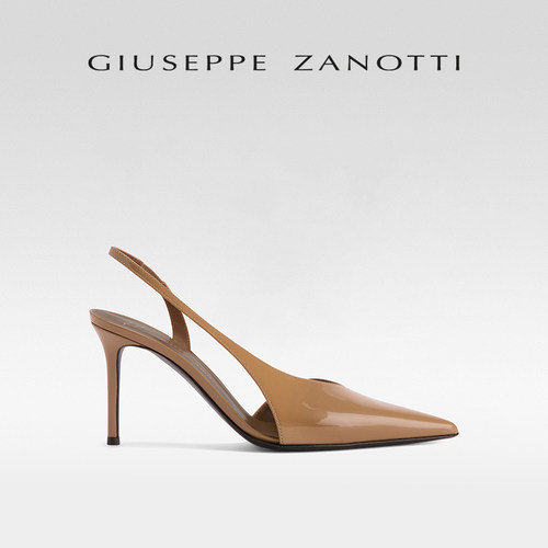 Giuseppe ZanottiGZ女士SS26早春新品尖头穆勒凉鞋单鞋细高跟鞋