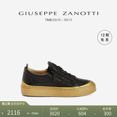 双拉链款 ZanottiGZ男士 Giuseppe 拼色低帮运动鞋 礼物