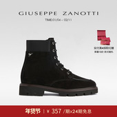 礼物 Giuseppe ZanottiGZ男士 秋冬时尚 系带裸靴马丁靴短靴