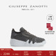 礼物 Giuseppe Zanotti GZ男士 牛仔棉Talon低帮厚底运动鞋