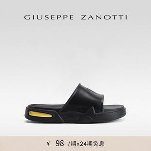 Giuseppe Zanotti男士 SS26春夏新品 GHOST休闲厚底一字拖凉拖鞋