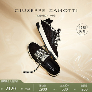 ZanottiGZ女士GZ94绒面运动鞋 Giuseppe 休闲板鞋 臻选特惠