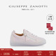 板鞋 ZanottiGZ女士闪片双拉链运动鞋 礼物 Giuseppe
