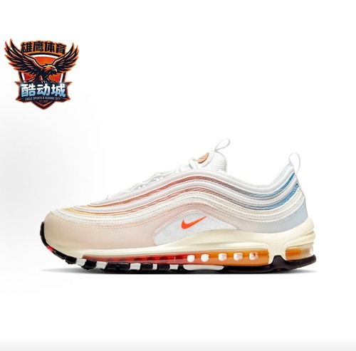 Nike Air Max 97  彩虹渐变 织物合成革防滑轻便 低帮 DD8500-161