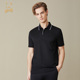 男士 POLO衫 卡奴迪路高端蚕丝免烫针织短袖 CANUDILO