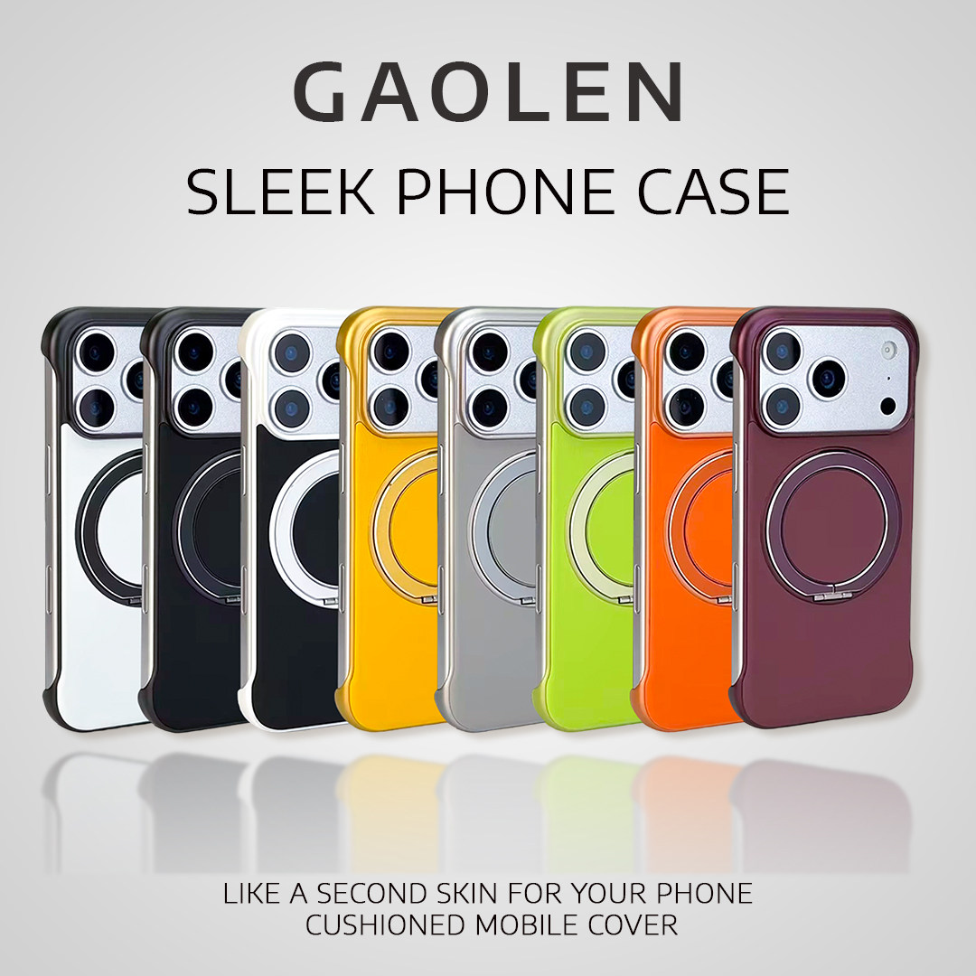 GAOLEN 零框感贴皮支架适用苹果17ProMax手机壳iphone16新款15Pm保护套14Pro透明ip13全包17p超火14air,3C数码配件,手机保护套/壳,淘宝优惠券,粉丝福利购,淘宝优惠卷