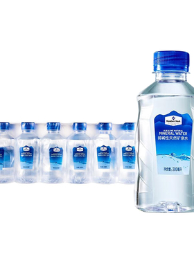 Member's Mark山姆弱碱性天然矿泉水300ml*24瓶小瓶便携