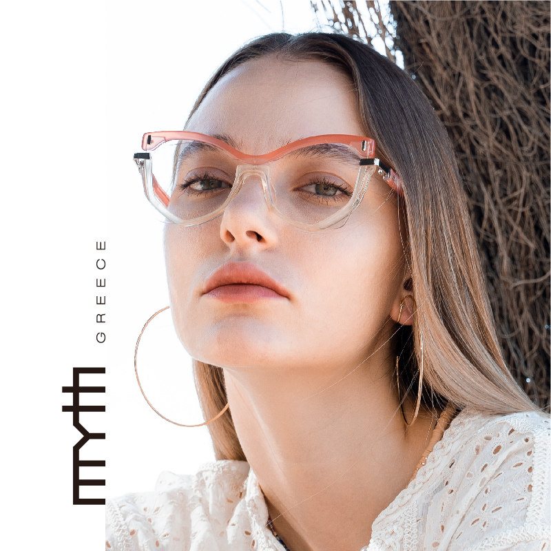 MYTH时尚白边框个性墨镜高级镂空大框太阳镜潮酷多边眼镜MS2103