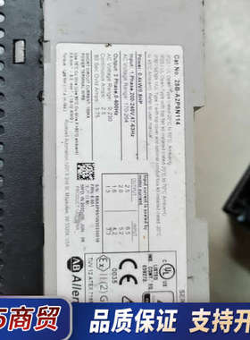 AB变频器PF525，25B-A2P5N114，0.4kw，议价