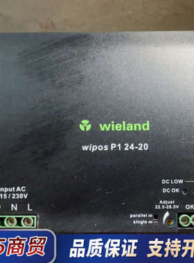 Wielang威琅开关电源wipos P1 24-20议价