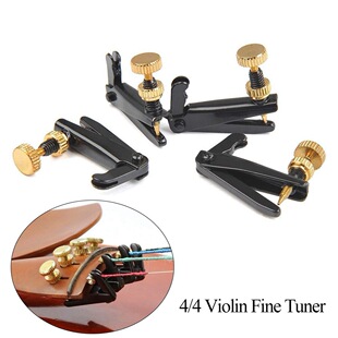 4个装 3/4-4/4小提琴琴弦微调 Violin Fine Tuner