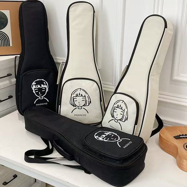 尤克里里琴包23寸26寸双肩手提乌克丽丽背包加棉加厚ukulele包袋