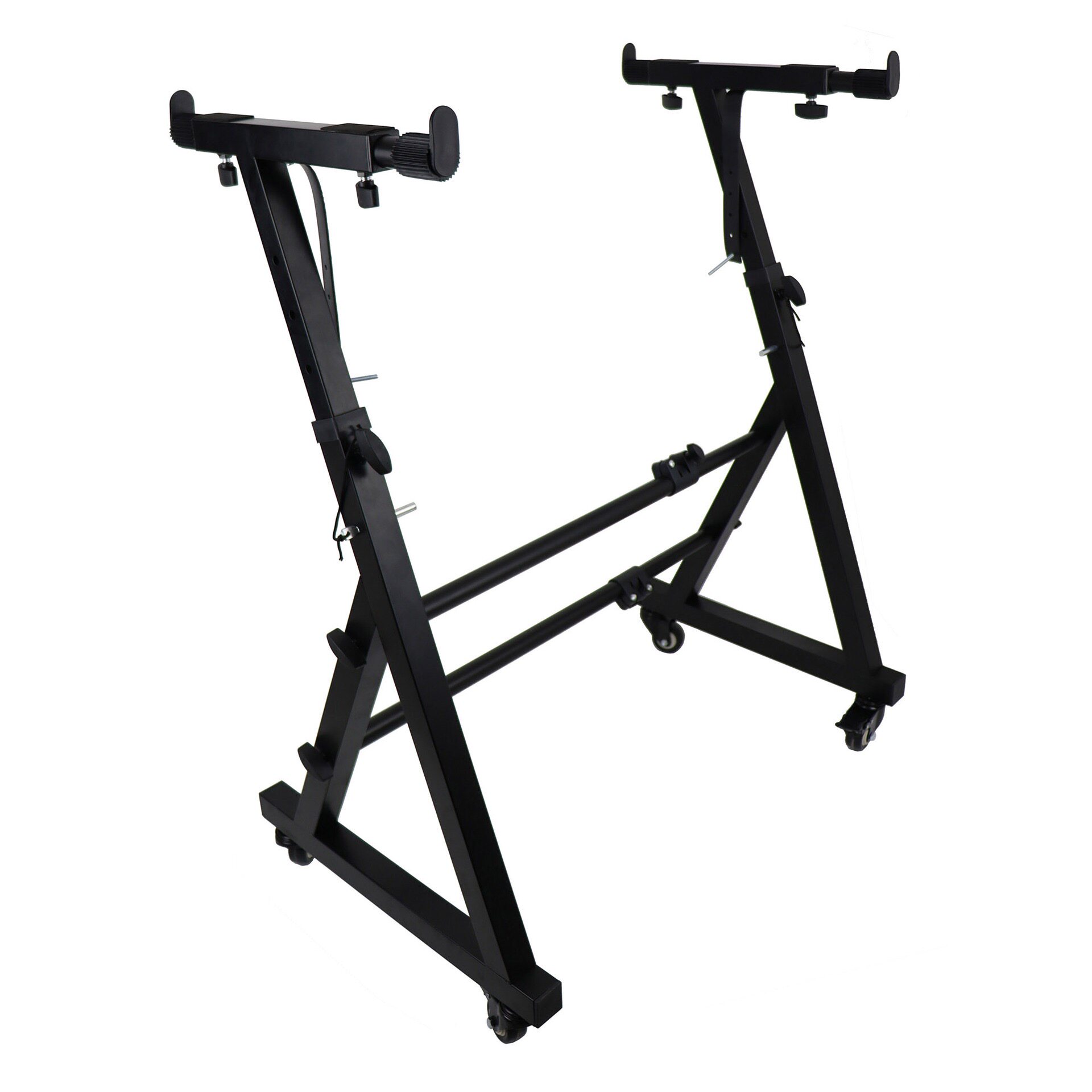 加重Z型琴架便携式通用型琴架电子琴架带轮方便移动电子琴