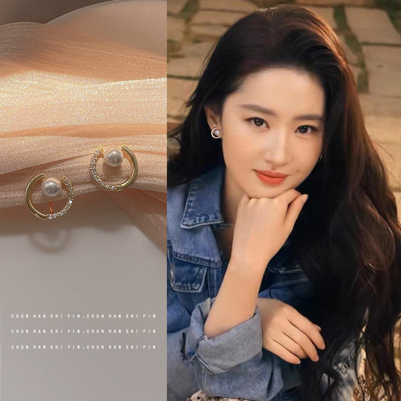 硅胶无痛耳夹无耳洞女高级感耳环小众气质珍珠耳饰夹耳钉耳骨夹