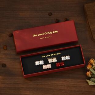 2025年新款爆款幸运草珍珠耳钉套装秋冬高级感精致耳环气质耳饰女