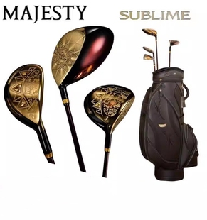 日本玛嘉斯帝MAJESTY男女士高尔夫球杆sublime至尊套杆golf金色杆