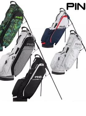 新款正品PING高尔夫支架包轻量防水golf男女球包标准套杆包4格