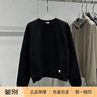 字母贴饰圆领YSL宽松版 新款 型卫衣 LAURENT圣罗兰 国内现货SAINT