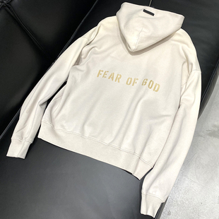 皮标logo连帽卫衣帽衫 国内现货FEAR FOG主线FG FOG敬畏上帝