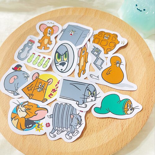 TOMandJERRY猫和老鼠防水贴纸