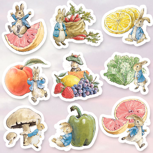 可爱Peter Rabbit彼得兔小兔子周边手账手机壳电脑水杯防水行李箱