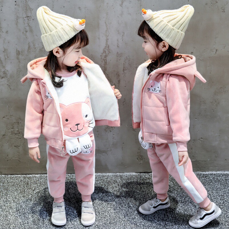 实体专柜商场品质加绒加厚套装