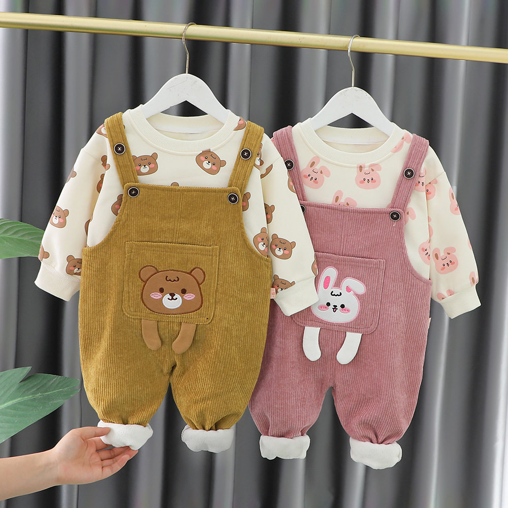 宝宝春装1周岁一9七7八8六10十个月婴儿衣服男女分体春秋小孩套装