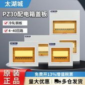 太湖城配电箱强电箱盖板PZ30明暗装 空气开关盒电表箱外壳盖子面板