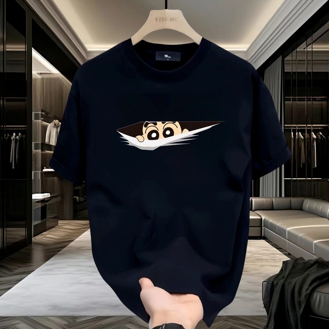 대외 무역 통관 마크 잘라내고 유출된 트렌디한 개성있는 틈새 반팔 티셔츠 남자 여름 헤비 트렌드 의류를 골라보세요