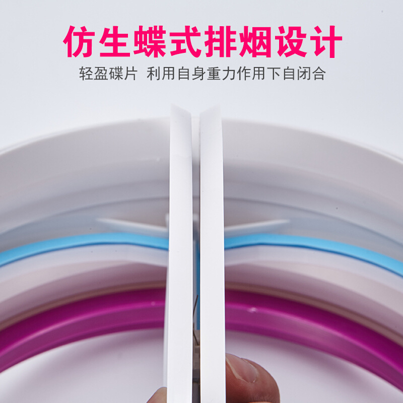 宝老宏E型沈阳防烟宝老李逆止阀厨房烟道止回阀 油烟机止