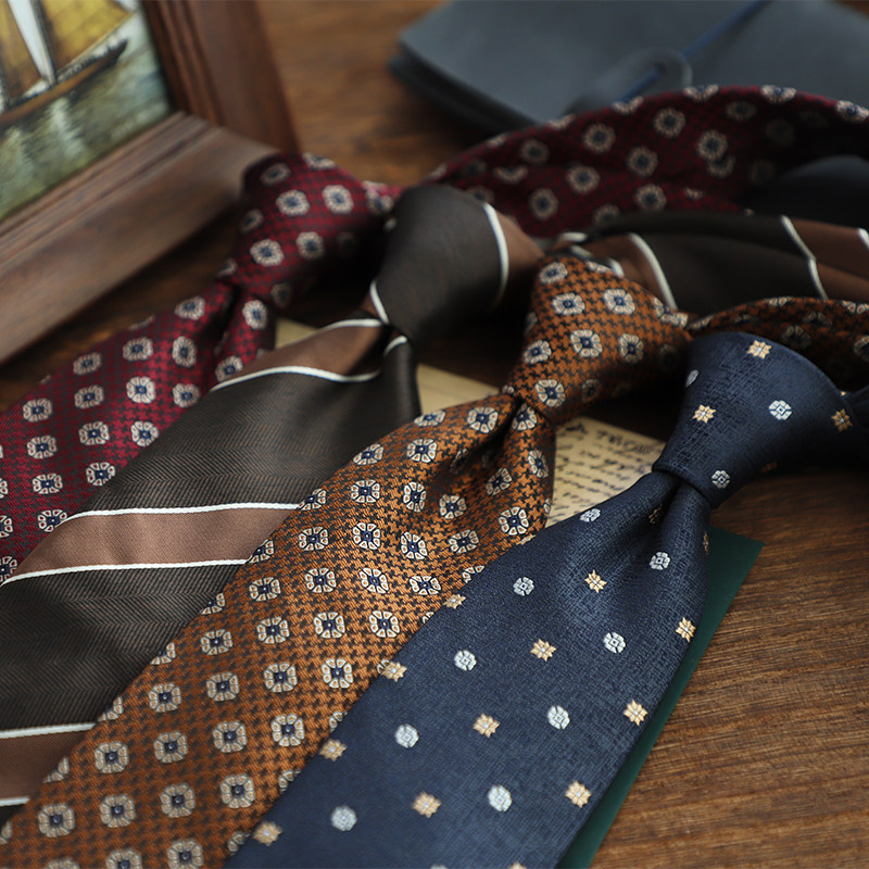 礼盒装 7CM男士轻商务领带波点条纹轻奢风简约韩版职业正装手打款,服饰配件/皮带/帽子/围巾,领带,淘宝优惠券,粉丝福利购,淘宝优惠卷