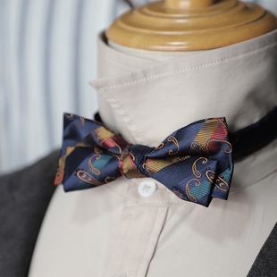 礼盒装复古立体男士正装韩版时尚青春宴会酒会年会领结新郎蝴蝶结