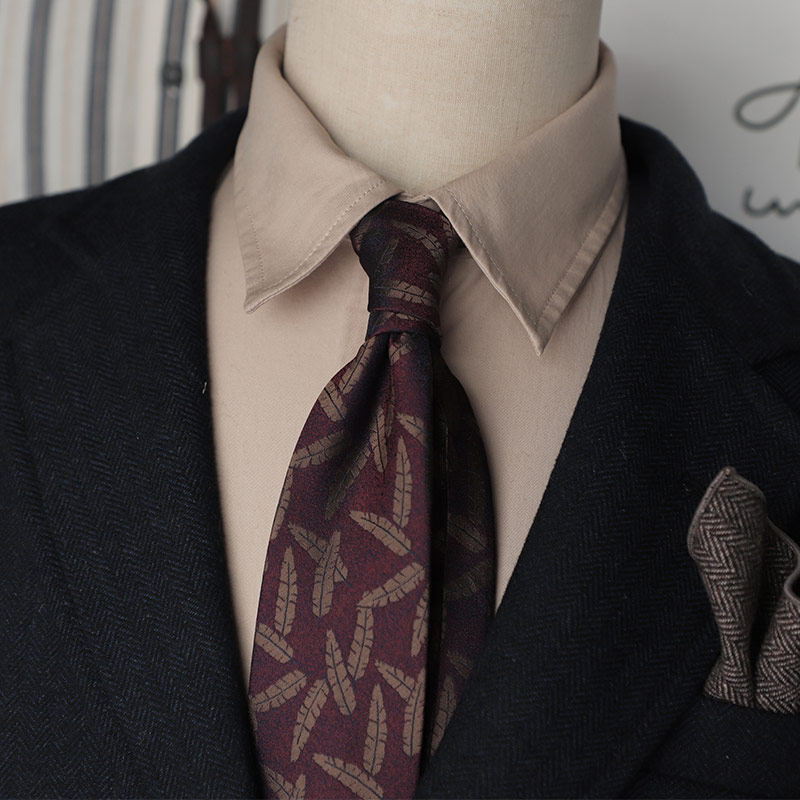 礼盒装 复古大花羽毛领带职业商务正装工作面试宴会领带手打韩版,服饰配件/皮带/帽子/围巾,领带,淘宝优惠券,粉丝福利购,淘宝优惠卷