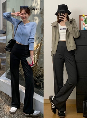 清仓无险不退换 SEAWHEN海维恩【瑜伽裤裸感直筒裤】高弹专柜同款