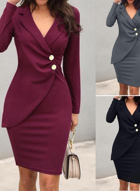 Work Formal Dress Freeship dress