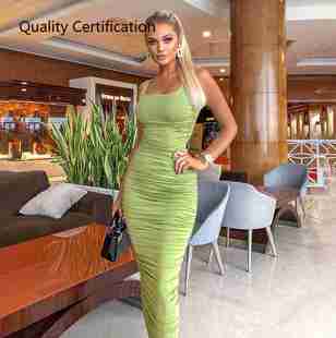 Elegant Party Backless Dresses Summer Clothes