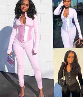 wear street girl leotard Jumpsuit