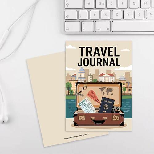 跨境新品 TRAVEL JOURNAL 旅行计划数字日志 假期旅行计划本现货