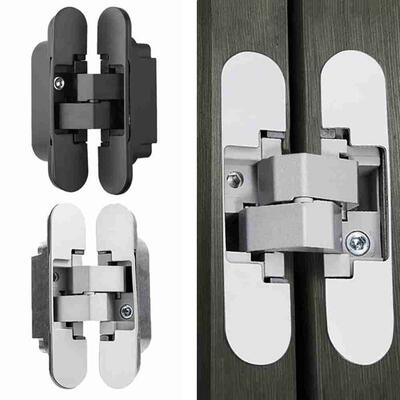 Furniture Hidden Hinges Cross Door Hinge Folding Invisible