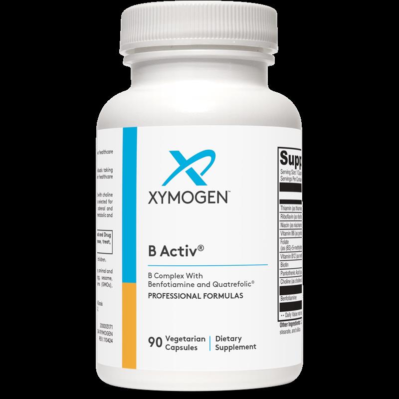 XYMOGEN赛默金活力综合维生素B族vb维B活性叶酸烟酸B Activ 90粒