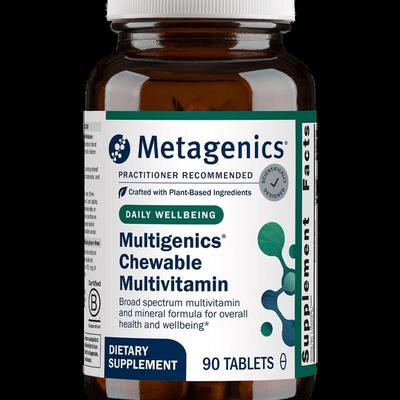 Metagenics儿童多维咀嚼片麦特金尼斯覆合多种维生素综合营养素