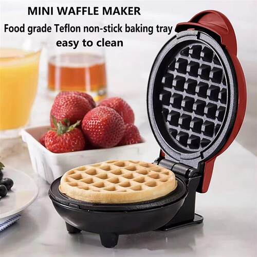 Mini Waffle Maker Machine for Waffles Paninis ToasTer